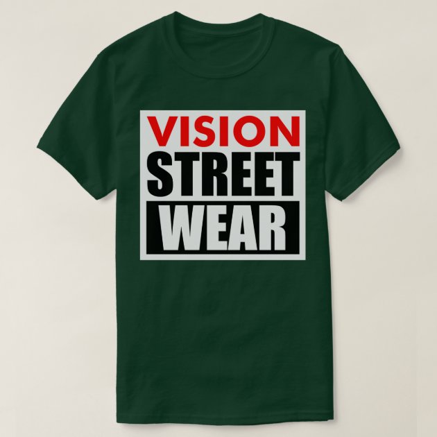 Vintage Skate Vision Street Wear 80s Skateboarding T-Shirt | Zazzle