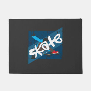 Vintage Skateboard Doormat