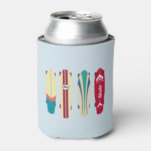 Vintage Skateboards Can Cooler