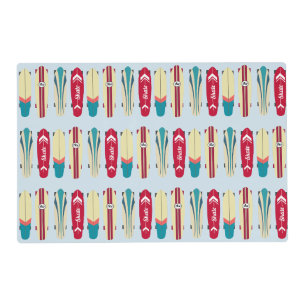 Vintage Skateboards Placemat