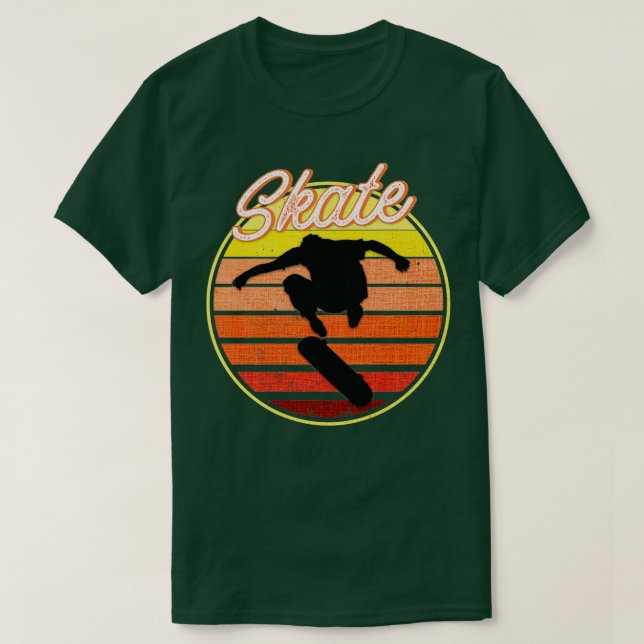 Vintage Skater T-Shirt (Design Front)