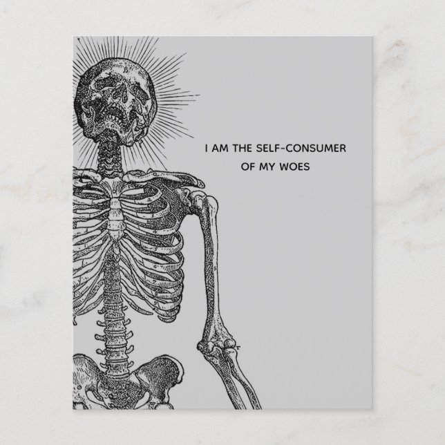 Vintage Skeleton Flyer (Front)