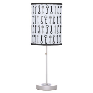 Vintage Skeleton Key Lamp