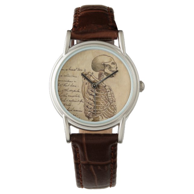 vintage skeleton watch (Front)