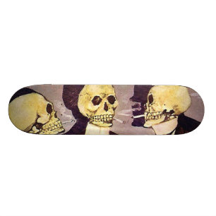 Vintage Skeletons Skateboard