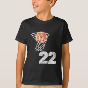 Vintage Sketll Jersey Number 22 Player Number T-Shirt