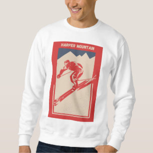 Vintage Ski Canada Resort Harper Mountain Sweatshirt