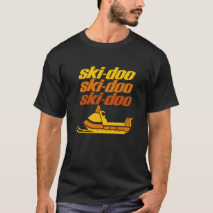 Vintage Ski doo snowmobiles T-Shirt