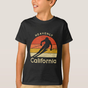 Vintage Ski Heavenly California Mountain  T-Shirt
