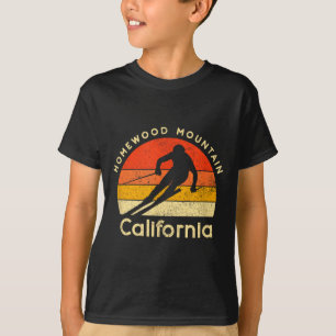 Vintage ski homewood mountain california T-Shirt