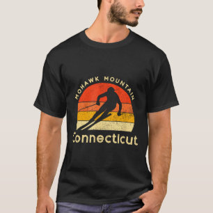 Vintage ski mohawk mountain connecticut mountain T-Shirt