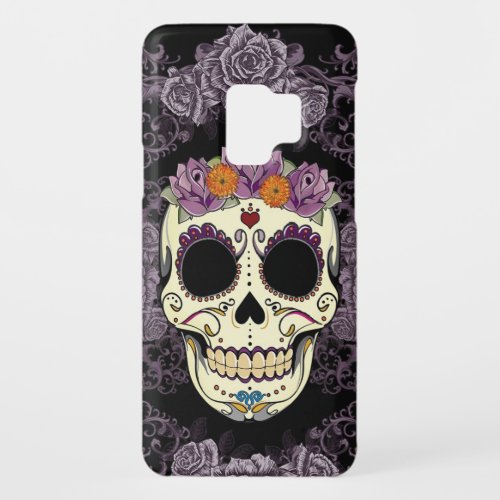 Vintage Skull and Roses Samsung Galaxy Case