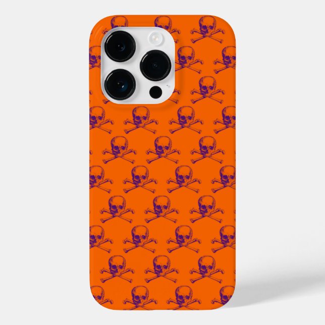 Vintage Skull & Crossbones Case-Mate iPhone Case (Back)