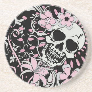 Vintage Skull Drink Coaster