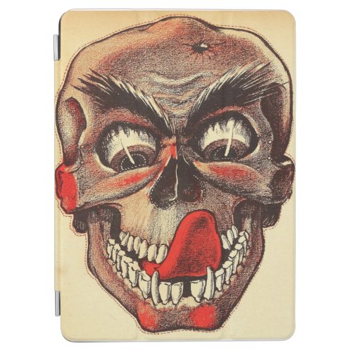 Vintage Skull Halloween Gothic Dark Tongue  iPad Air Cover