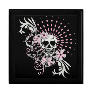 Vintage Skull Jewelry Box