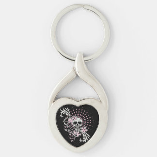 Vintage Skull Keychain