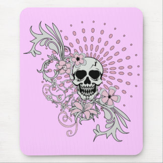 Vintage Skull Mouse Pad