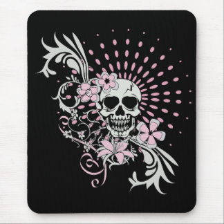 Vintage Skull Mouse Pad