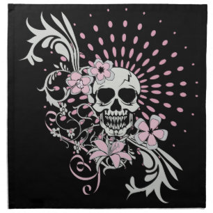 Vintage Skull Napkin