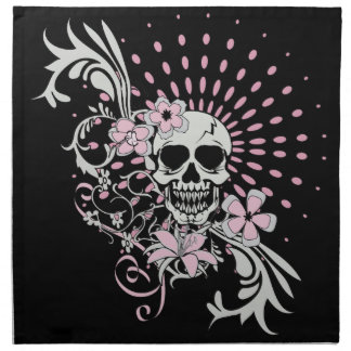 Vintage Skull Napkin
