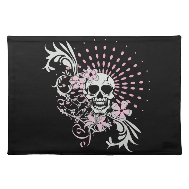 Vintage Skull Placemat (Front)