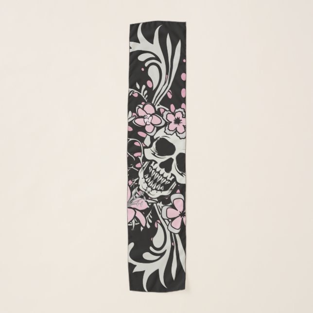 Vintage Skull Scarf (Front)