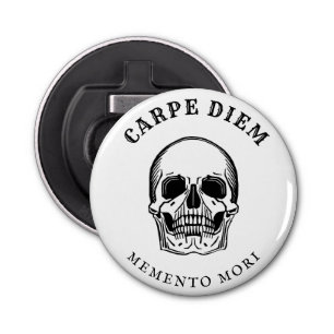 Vintage Skull Spooky Memento Mori Bottle Opener