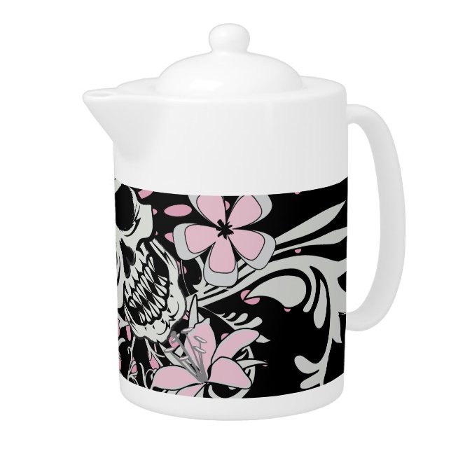 Vintage Skull Teapot (Right)