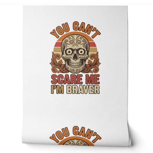 Vintage Skull You Can’t Scare Me Halloween Shirt D Wallpaper
