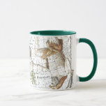 Vintage Sky Map Constellation of Hercules  Mug<br><div class="desc">Vintage awesome artwork by Johann Elert Bode,  1810.</div>
