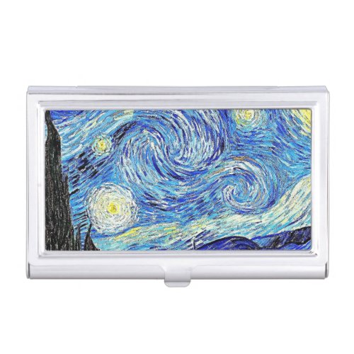 Vintage Sky Night Starry Night iPad Air Cover Business Card Case