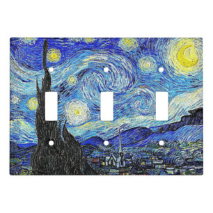 Vintage Sky Night Starry Night Light Switch Cover