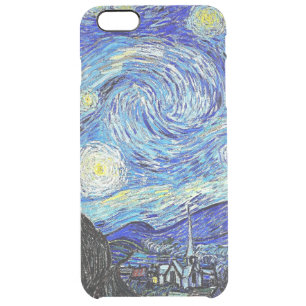 Vintage Sky Night Starry Night Clear iPhone 6 Plus Case
