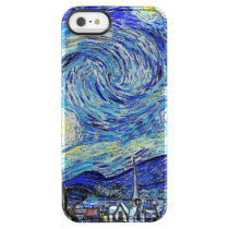 Vintage Sky Night Starry Night Clear iPhone SE/5/5s Case
