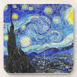 Vintage Sky Night Starry Night Wham-O Frisbee Beverage Coaster