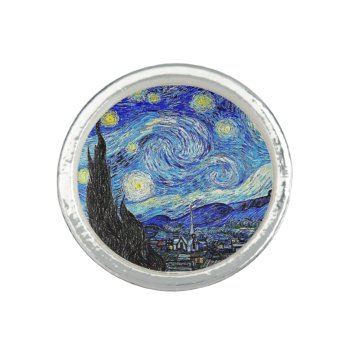 Vintage Sky Night Starry Night Wham-o Frisbee Ring by laptop_shop at Zazzle