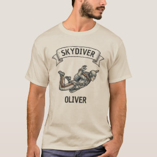 Vintage Skydiver Freefall T-Shirt