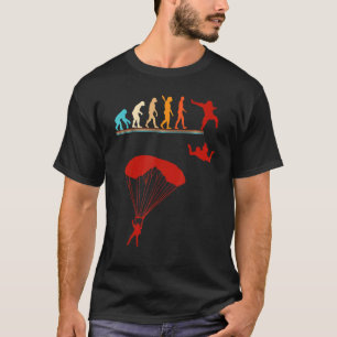 Vintage Skydiving Evolution skydive parachute ju T-Shirt