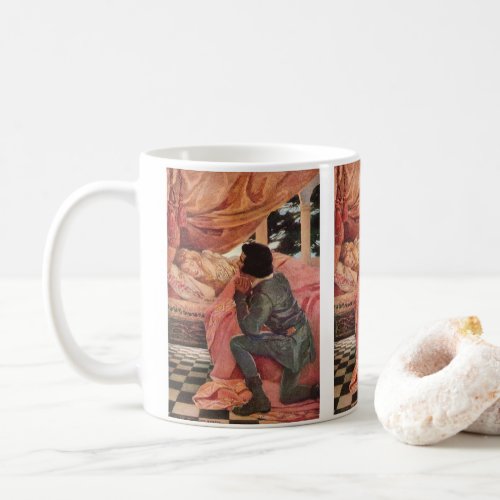 Vintage Sleeping Beauty by Jessie Willcox Smith Coffee Mug