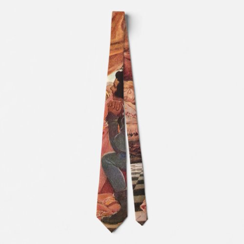 Vintage Sleeping Beauty by Jessie Willcox Smith Neck Tie