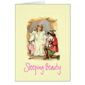 Vintage Sleeping Beauty Card (Front)