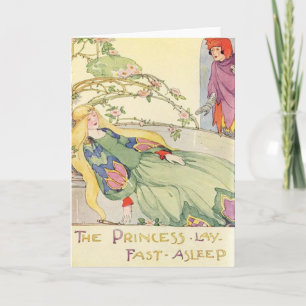 Vintage - Sleeping Beauty, Card