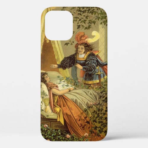 Vintage Sleeping Beauty Victorian Fairy Tales iPhone 12 Case