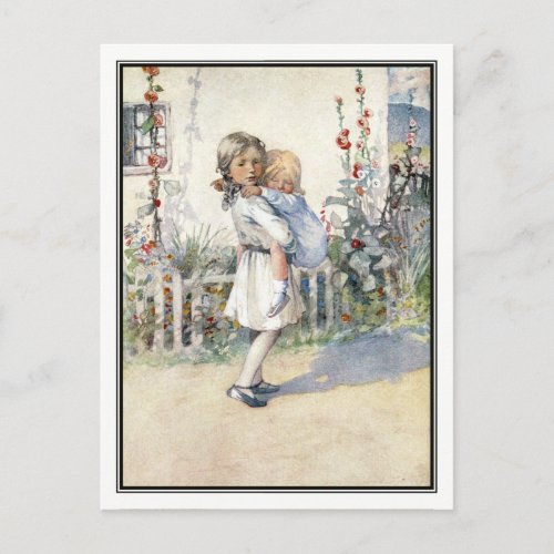 Vintage Sleeping Child by Honor C Appleton Postcard