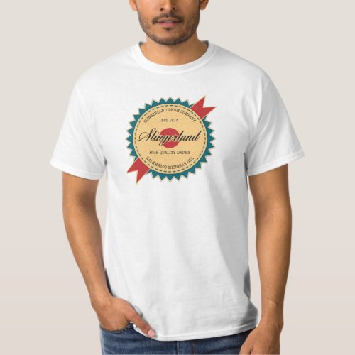 Vintage Slingerland T_Shirt