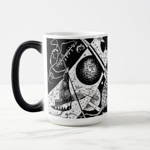 Vintage Small Worlds VI - Kandinsky Abstract Art Color Morph Mug