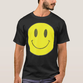 Vintage Smile Face 70'S Vibe Yellow Smile T-Shirt
