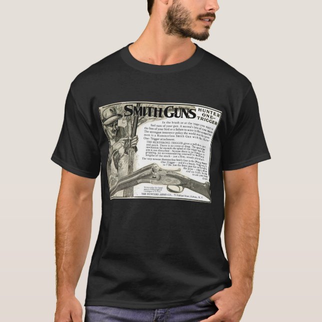 Vintage Smith Gun Company Ad T-Shirt (Front)