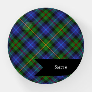 Vintage Smith Hunting Highland Tartan Plaid Paperweight